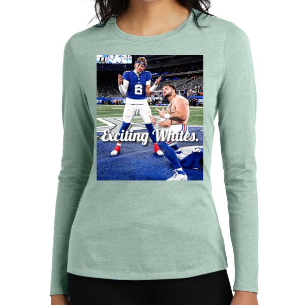 Women's Perfect Blend ® CVC Long Sleeve Tee Thumbnail